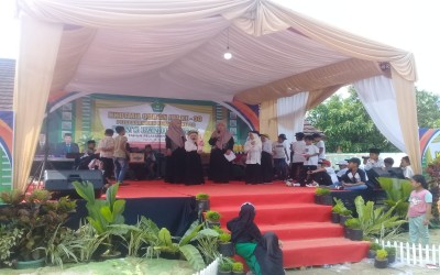 MIN 3 Pandeglang Meriahkan Acara Pelepasan dan Kenaikan Kelas